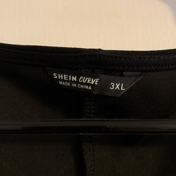 Shein Curve Black and White Dress - Picture 4 of 4